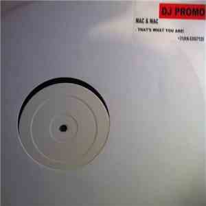 Mac & Mac - That's What You Are! flac download