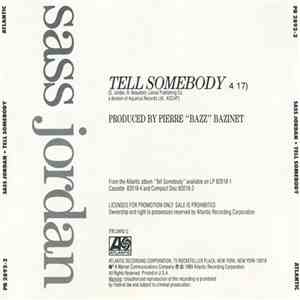 Sass Jordan - Tell Somebody flac download
