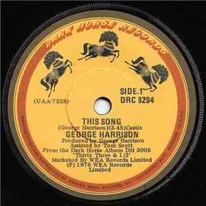 George Harrison - This Song flac download