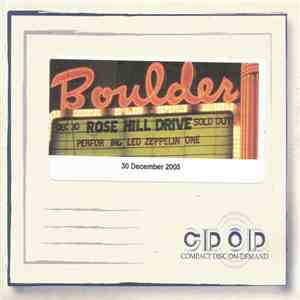 Rose Hill Drive - Live At Boulder flac download