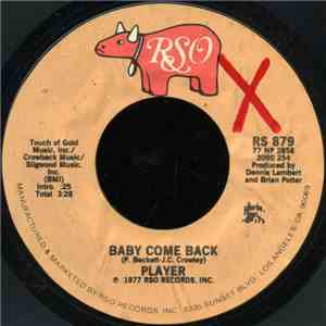Player  - Baby Come Back flac download
