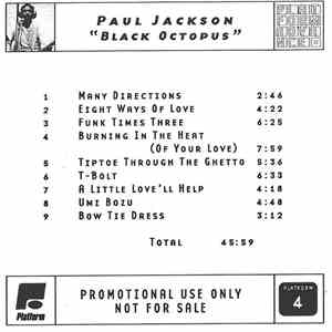 Paul Jackson  - Black Octopus flac download