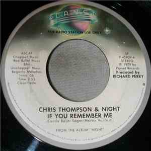 Chris Thompson & Night - If You Remember Me flac download