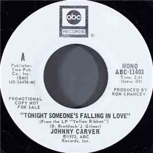 Johnny Carver - Tonight Someone's Falling In Love flac download