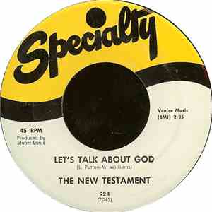 The New Testament - Let's Talk About God flac download