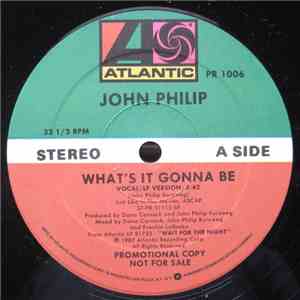 John Philip - What's It Gonna Be flac download