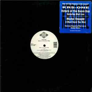 KRS-One - Return Of The Boom Bap / Mortal Thought flac download