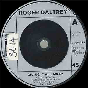 Roger Daltrey - Giving It All Away flac download