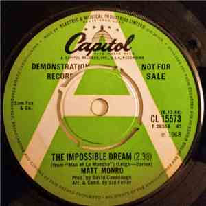Matt Monro - The Impossible Dream flac download