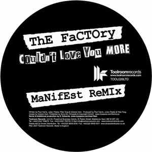 The Factory  - Couldn't Love U More (Manifest Remix) flac download