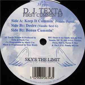 D.J. Texta - First Cummin' EP flac download