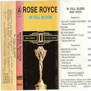 Rose Royce - In Full Bloom flac download