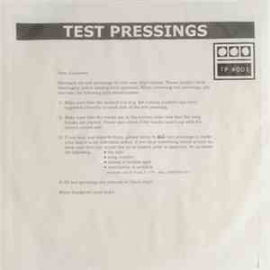 Demdike Stare - Testpressing #001 flac download