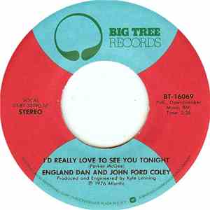England Dan & John Ford Coley - I'd Really Love To See You Tonight / It's Not The Same flac download