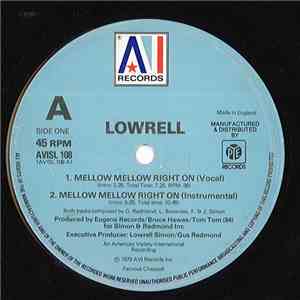 Lowrell - Mellow Mellow Right On flac download
