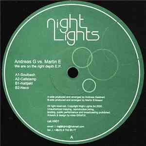 Andreas G vs. Martin E - We Are On The Right Depth E.P. flac download
