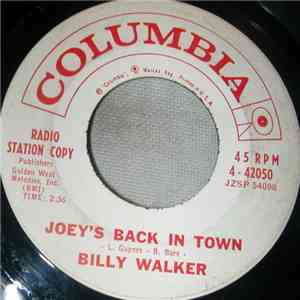 Billy Walker - Joey's Back In Town flac download