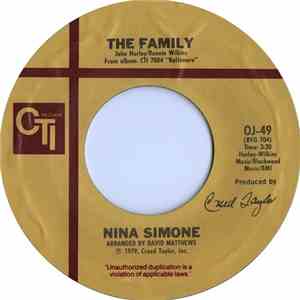 Nina Simone - The Family / That's All I Want From You flac download