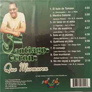 Santiago Ceron - Que Murmuren flac download