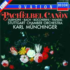 Albinoni • Bach • Boccherini • Handel • Stuttgart Chamber Orchestra, Karl Münchinger - Pachelbel Canon flac download