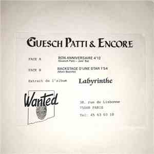 Guesch Patti & Encore - Bon Anniversaire flac download