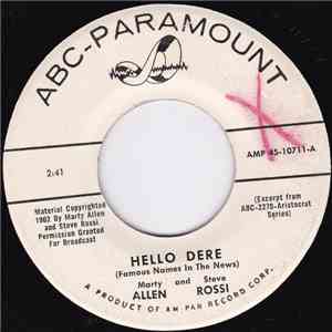 Marty Allen And Steve Rossi  - Hello Dere / Christopher Columbus flac download