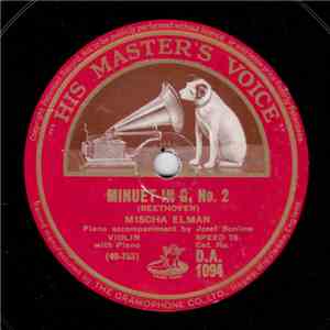 Mischa Elman - Minuet In G, No. 2 / Serenade In G Major flac download