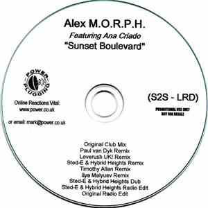 Alex M.O.R.P.H. Featuring Ana Criado - Sunset Boulevard flac download