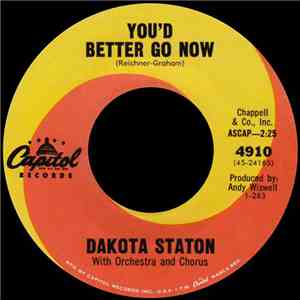 Dakota Staton - You'd Better Go Now flac download