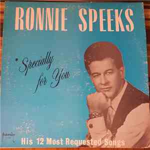 Ronnie Speeks - 'Specially For You flac download