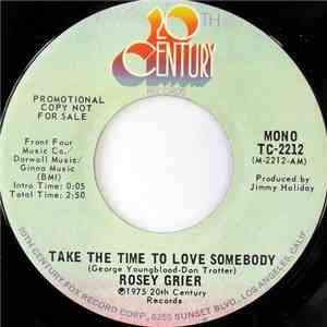 Rosey Grier - Take The Time To Love Somebody / Your Love Is Right Up My Alley flac download