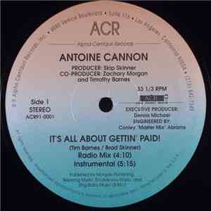 Antoine Cannon - It's All About Gettin' Paid! flac download
