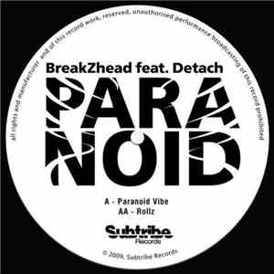 BreakZhead Feat. Detach - Paranoid flac download