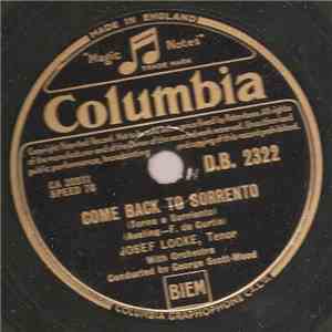 Josef Locke - Come Back To Sorrento flac download
