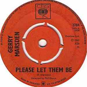 Gerry Marsden - Please Let Them Be flac download