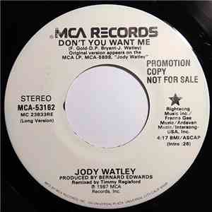 Jody Watley - Don't You Want Me flac download