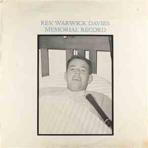 Rev. Warwick Davies - Rev. Warwick Davies Memorial Record flac download