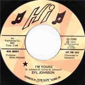 Syl Johnson - I'm Yours flac download