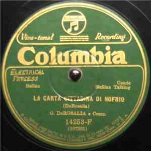 G. DeRosalia - La Carta Cittadina Di Nofrio / Nofrio In Automobile flac download