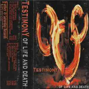 Testimony  - Of Life And Death flac download