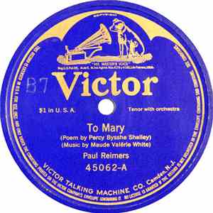 Paul Reimers - To Mary / Phyllis Und Die Mutter flac download
