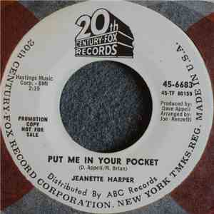 Jeanette Harper - Put Me In Your Pocket flac download