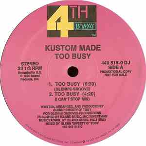 Kustom Made - Too Busy flac download