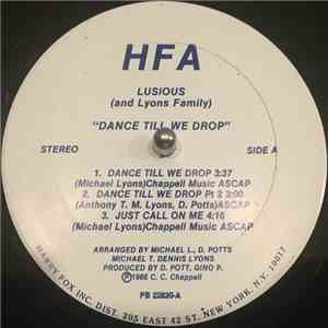 Lusious (And Lyons Family) - Dance Till We Drop flac download