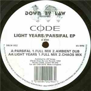 Code - Light Years / Parsifal EP flac download