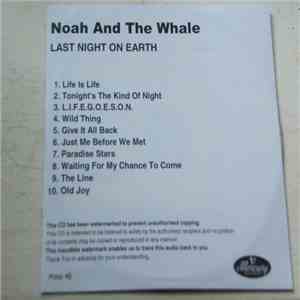 Noah And The Whale - Last Night On Earth flac download
