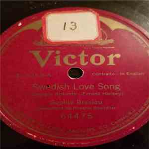 Sophie Braslau - Swedish Love Song flac download