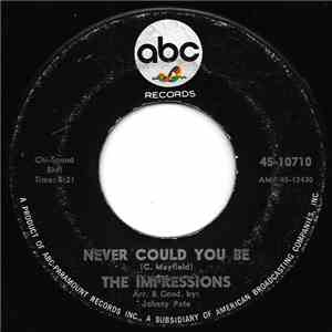 The Impressions - Never Could You Be / I Need You flac download
