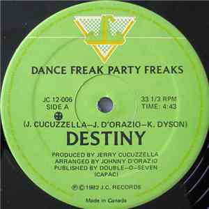 Destiny - Dance Freak Party Freaks flac download