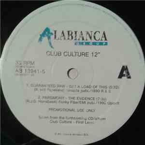 Various - Club Culture 12" flac download